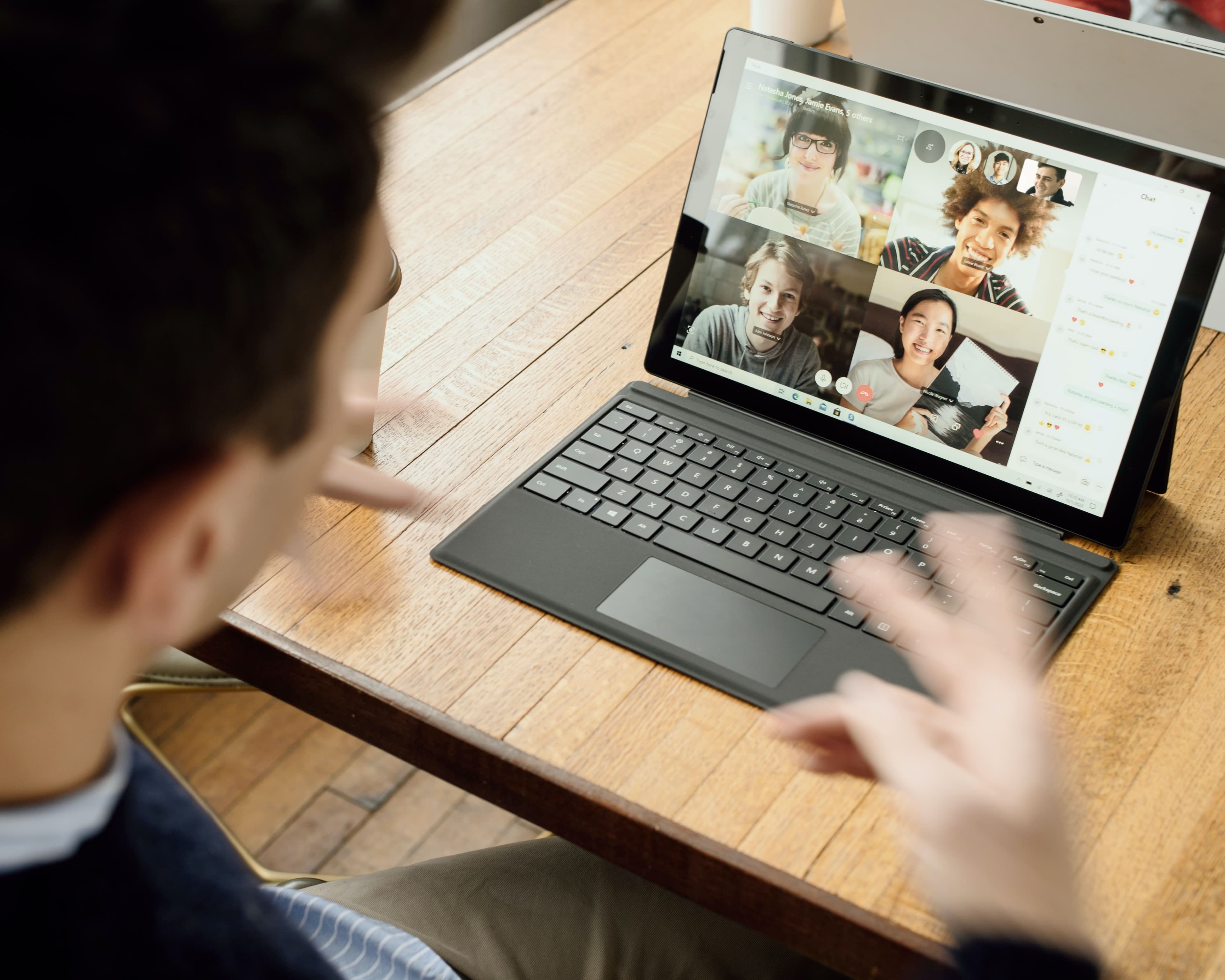 An image representing remote work